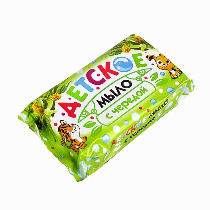 Мыло туалетное «Детское», с чередой, 100 г артикул анонс 3631493