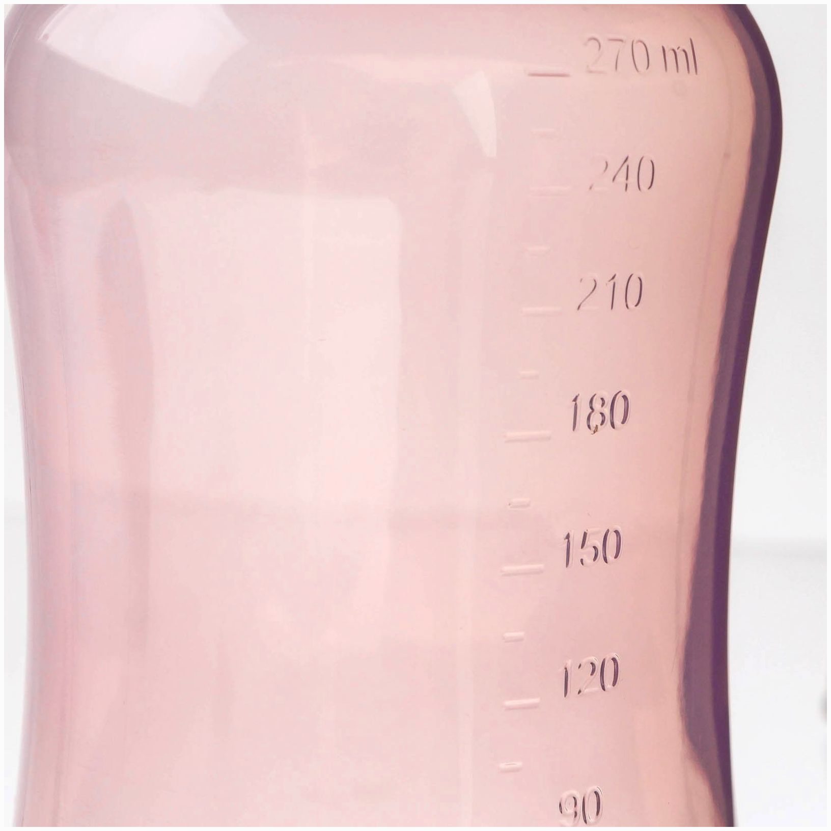 Картинка Бутылочка для кормления, широкое горло, 270 мл, розовый/бирюзовый (№9269321) от магазина Мир детей Товары для Новорожденных