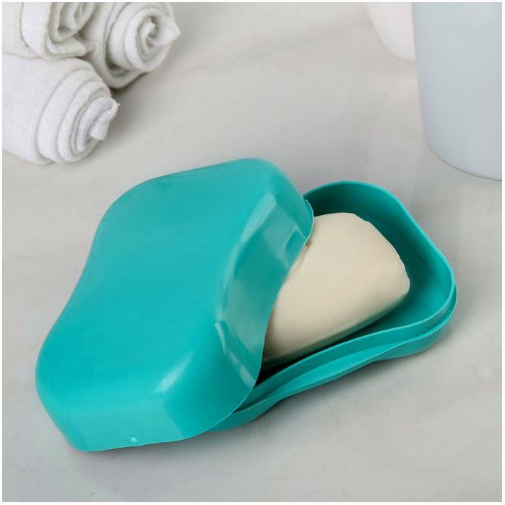 № 2506236 Мыльница дорожная, 11?7?4 см, цвет МИКС