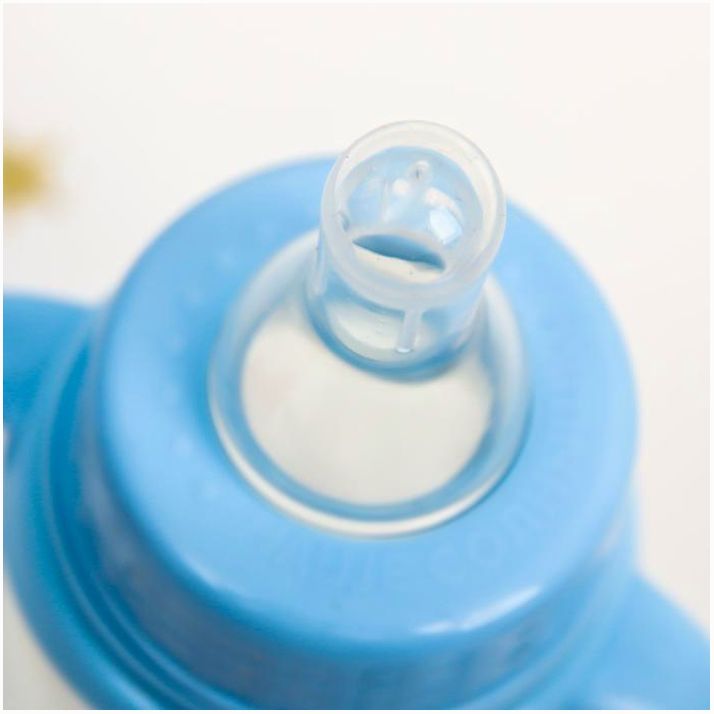 Картинка Бутылочка для кормления «Пингвинчики» 150 мл цилиндр, с ручками (№4403866) от магазина Мир детей Товары для Новорожденных