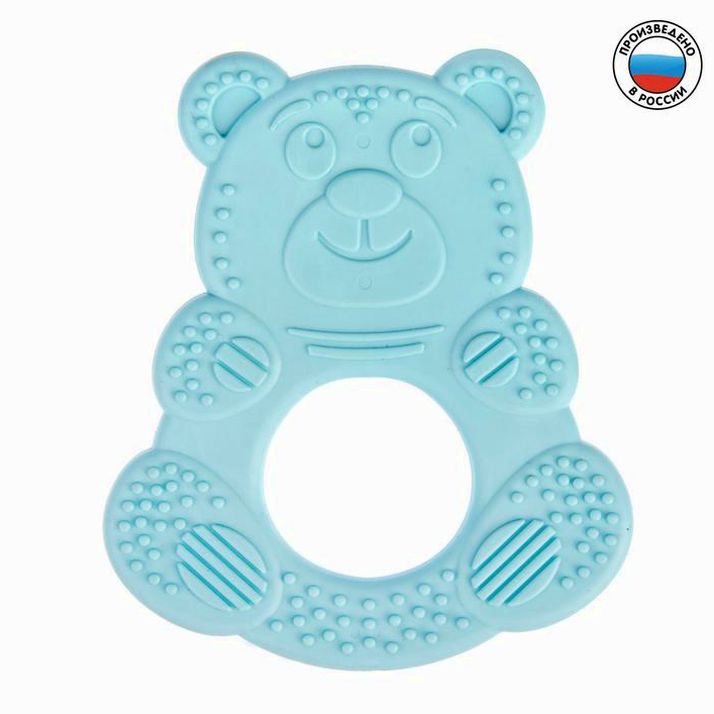 Прорезыватель «Мишутка», цвет МИКС артикул анонс 4004745