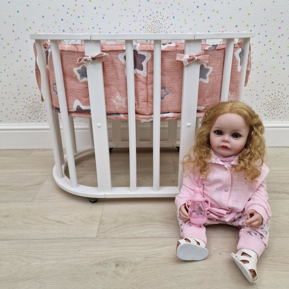 Пеленка для новорожденного с кружевами (бязь) артикул анонс КуклКПБ6_16