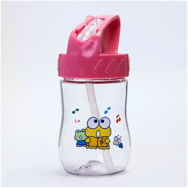 Поильник с силиконовой трубочкой, 180 мл., цвет МИКС артикул анонс 4477747