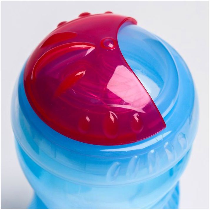 Картинка Поильник детский с трубочкой, 340 мл, цвета МИКС (№2586898) от магазина Мир детей Товары для Новорожденных