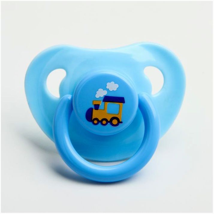 Картинка Соска-пустышка латексная классическая «Весёлое настроение», от 0 мес., цвета МИКС (№2103029) от магазина Мир детей Товары для Новорожденных