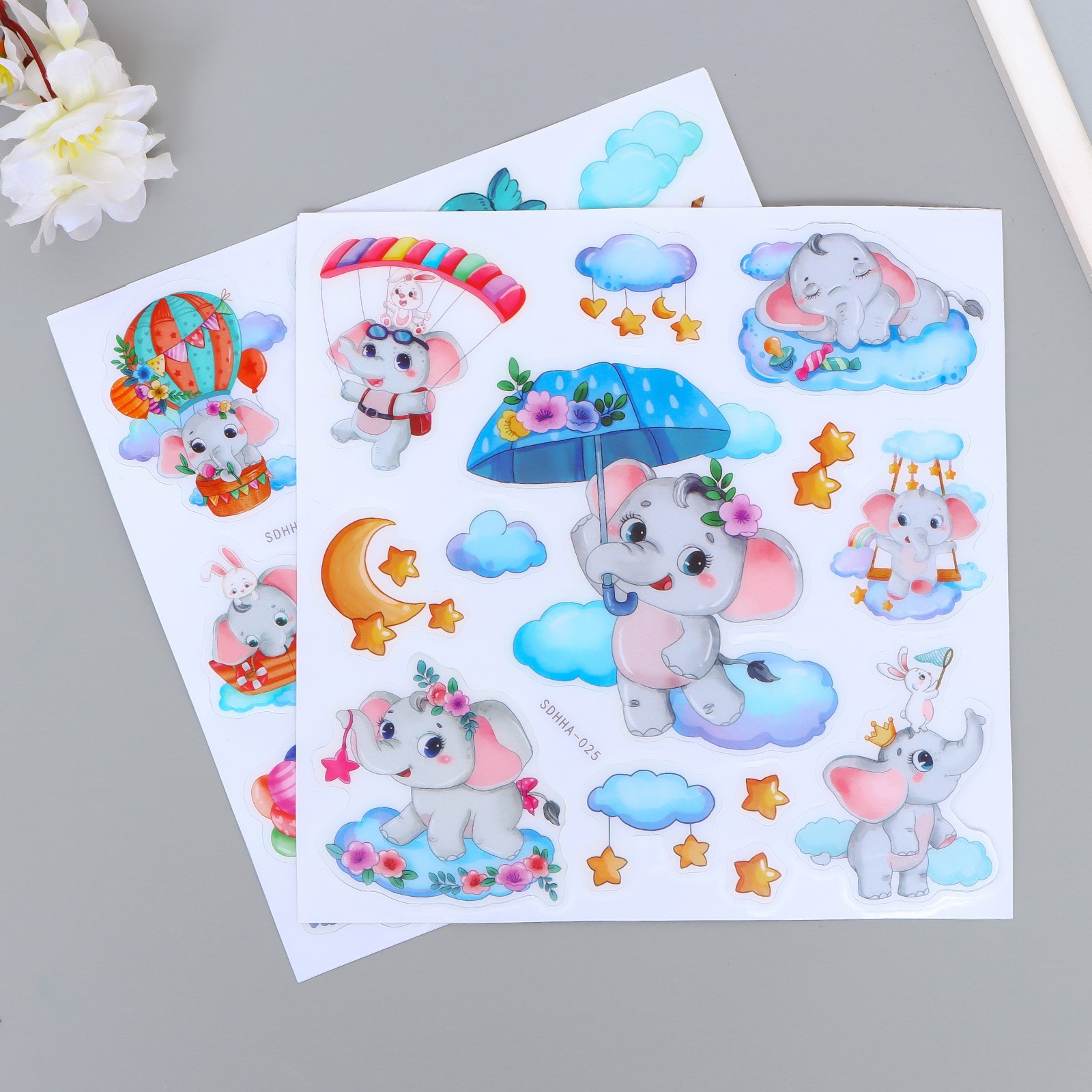 № 9709694 Наклейка пластик интерьерная фосфорная 