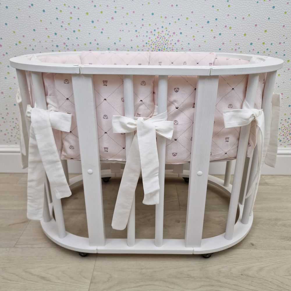 Пеленка для новорожденного с кружевами (бязь) артикул анонс КуклКПБ4_18