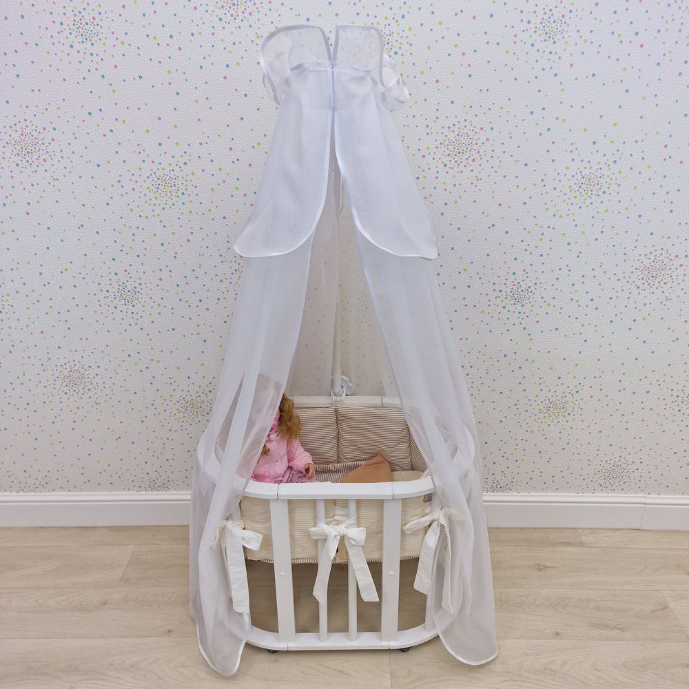 Пеленка для новорожденного с кружевами (бязь) артикул анонс КуклКПБ3_45