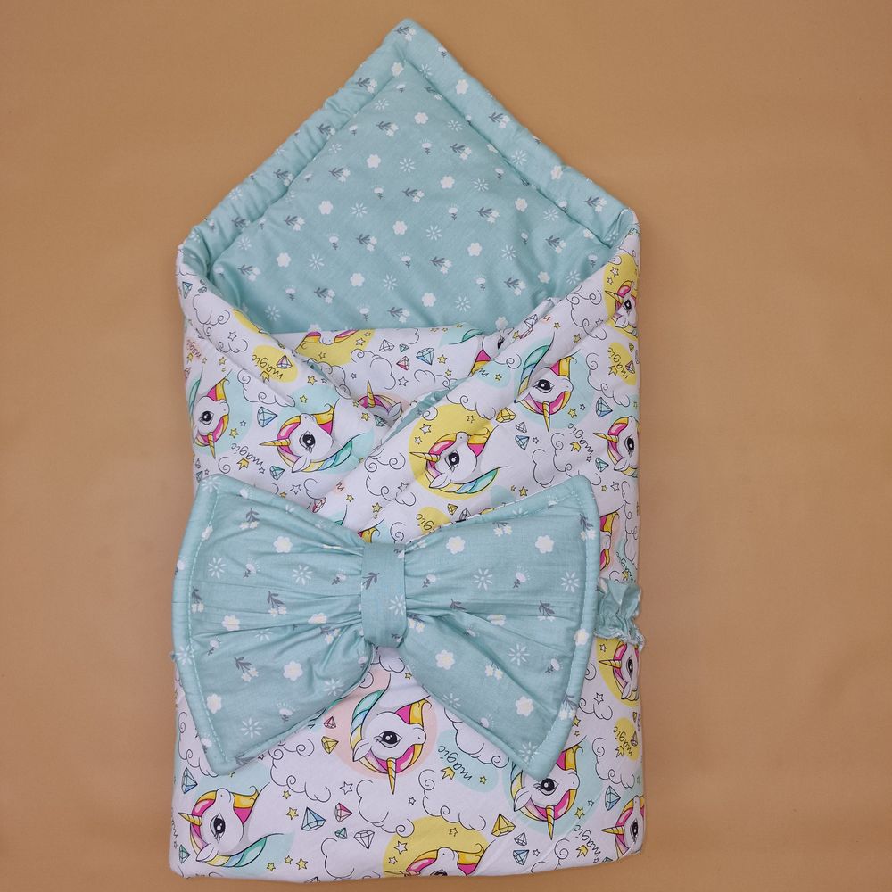 Комплект на выписку 2 пр: одеяло+бант-подушка (бязь) артикул анонс 1872б-0-1_м_10