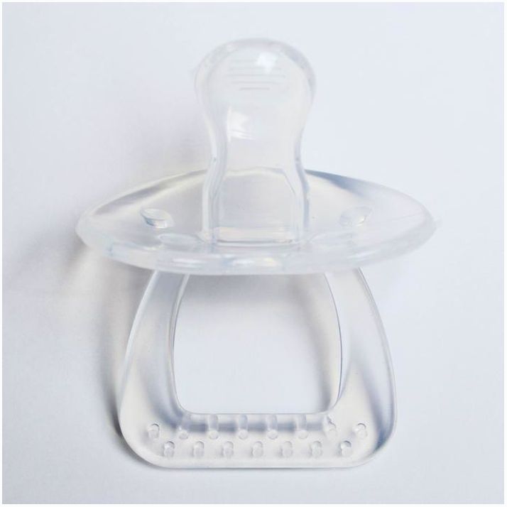 Картинка Пустышка цельносиликоновая ортодонтическая, + 3 мес. (№1595308) от магазина Мир детей Товары для Новорожденных