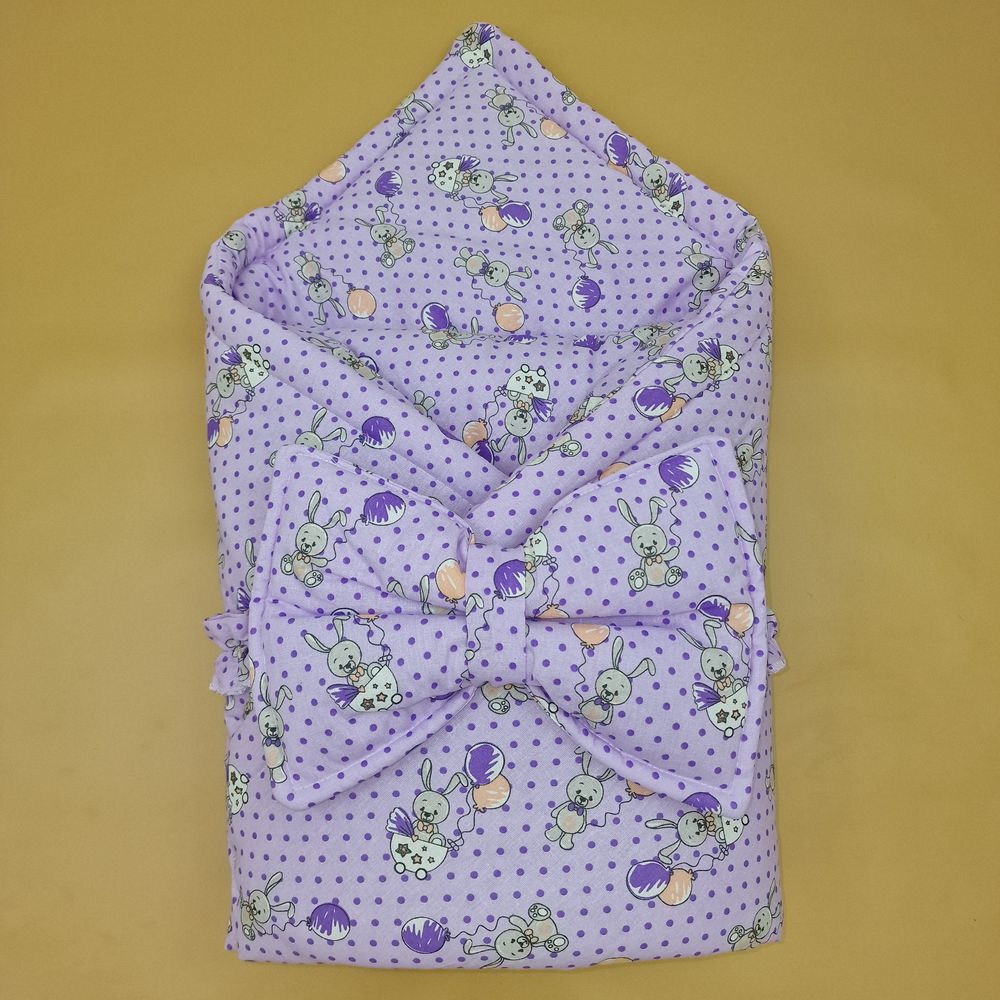 Комплект на выписку 2 пр: одеяло+бант-подушка (бязь) артикул анонс 1872б-0-1_м_54