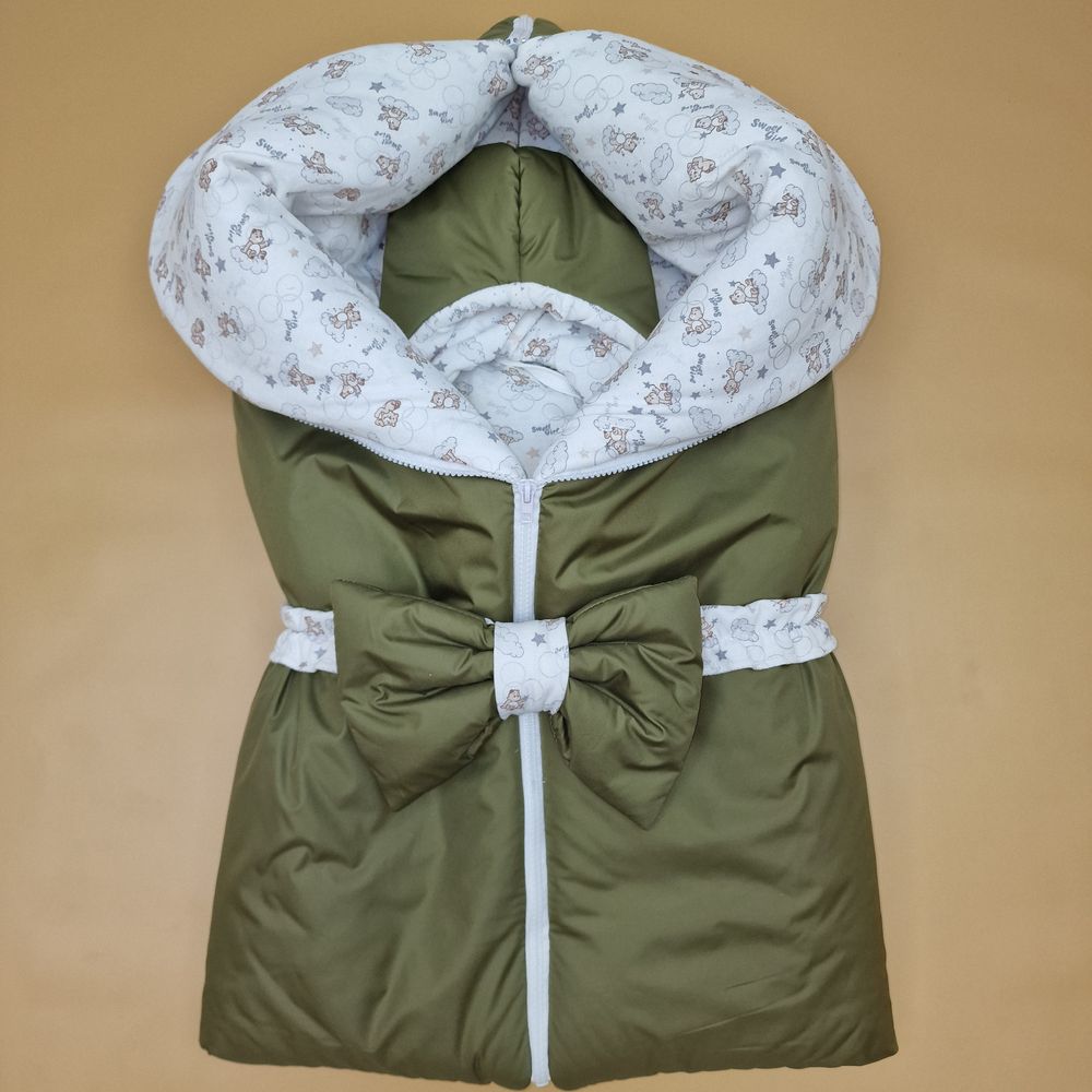 Комплект (одеяло трансформер+бант-подушка+шапочка) (дюспо/футер) артикул анонс 7527-0-1_13