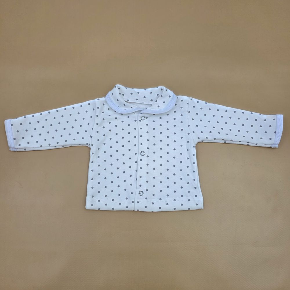 Кофточка №1 (интерлок, на кнопках, с воротничком) артикул анонс 0728-56МД