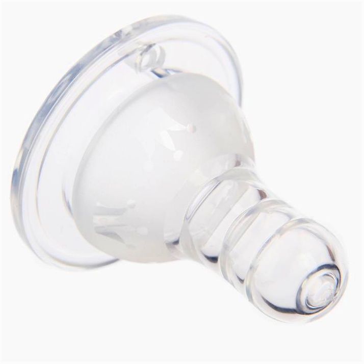 № 4018574 Соска для бутылочки, +6мес., быстрый поток, классическое горло 35мм. (фасовка по 20шт)