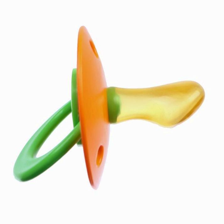 № 9223781 Соска - пустышка ортодонтическая, латекс, +0мес., цвет МИКС