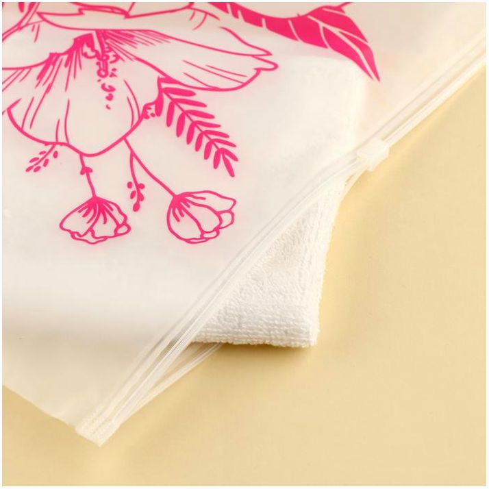 № 9254715 Пакет для путешествий «Цветы», 14 мкм, 40 х 40 см