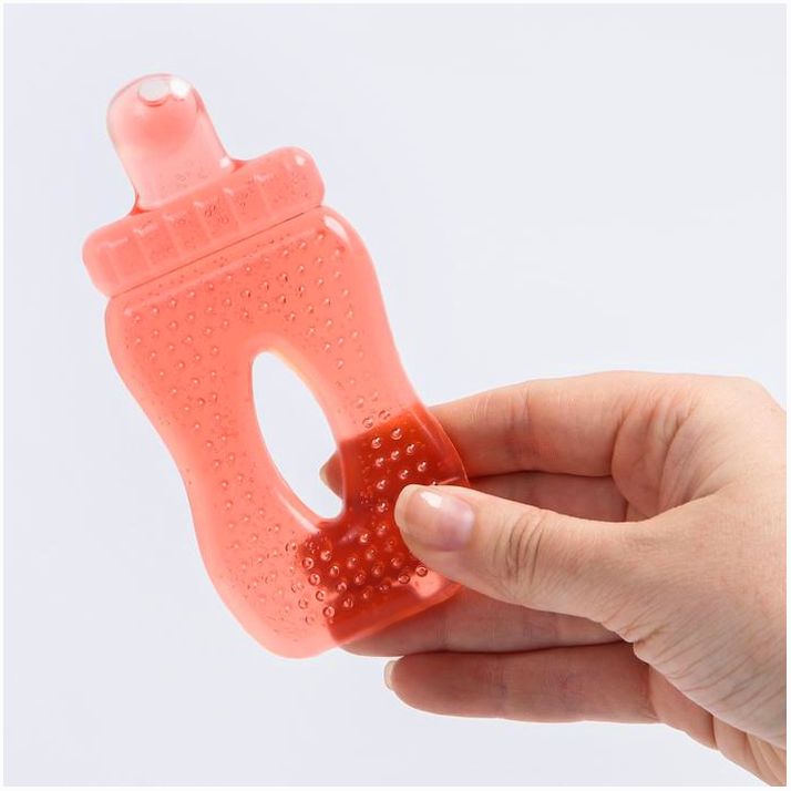 № 952250 Прорезыватель охлаждающий «Бутылочка», цвет МИКС, Крошка