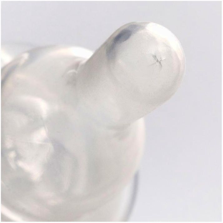 Картинка Соска силиконовая на бутылочку, от 6 мес., быстрый поток, фасовка 50 шт (№2593726) от магазина Мир детей Товары для Новорожденных