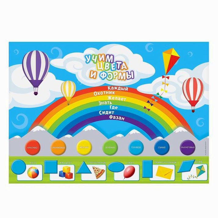 Обучающий коврик-подкладка 