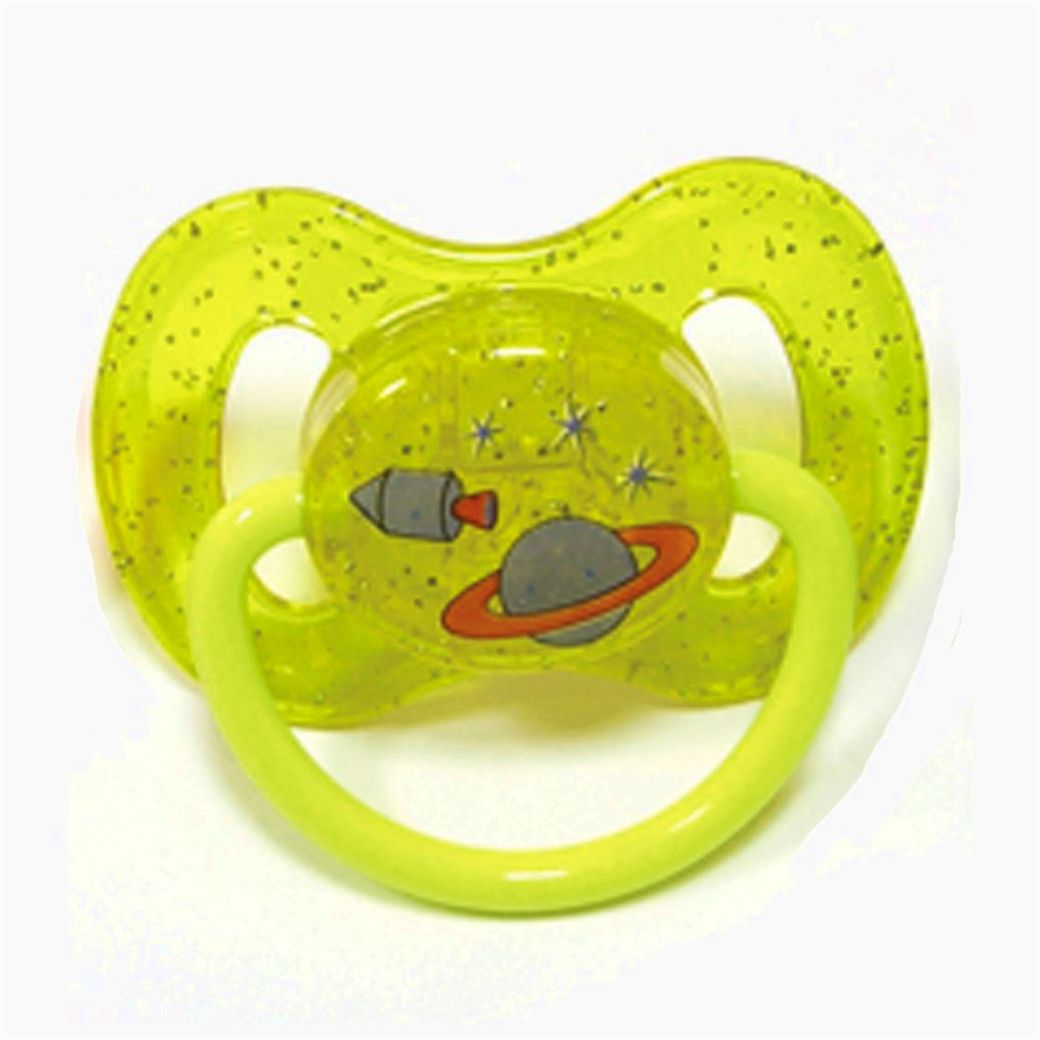Картинка Пустышка (6-12 мес., латекс, анатомическая, "Космос") (№10821М) от магазина Мир детей Товары для Новорожденных