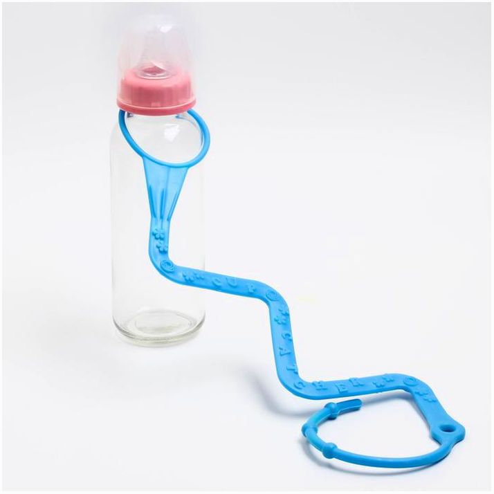 Картинка Держатель для бутылочки, цвета МИКС (№2296104) от магазина Мир детей Товары для Новорожденных