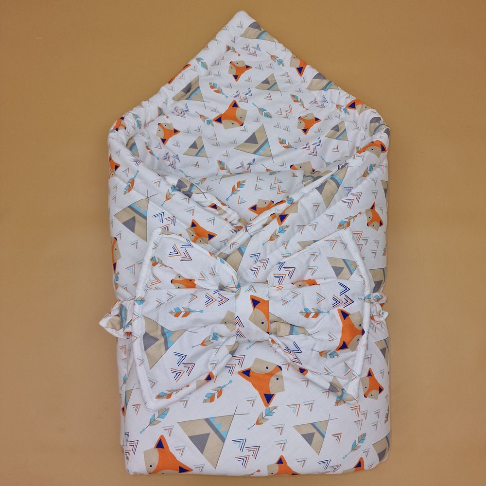 Комплект на выписку 2 пр: одеяло+бант-подушка (бязь) артикул анонс 1872б-1-2_м