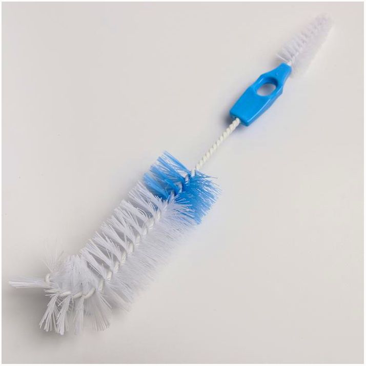 № 1917357 Ёршик 2 в 1 для бутылочек и сосок, цвета МИКС