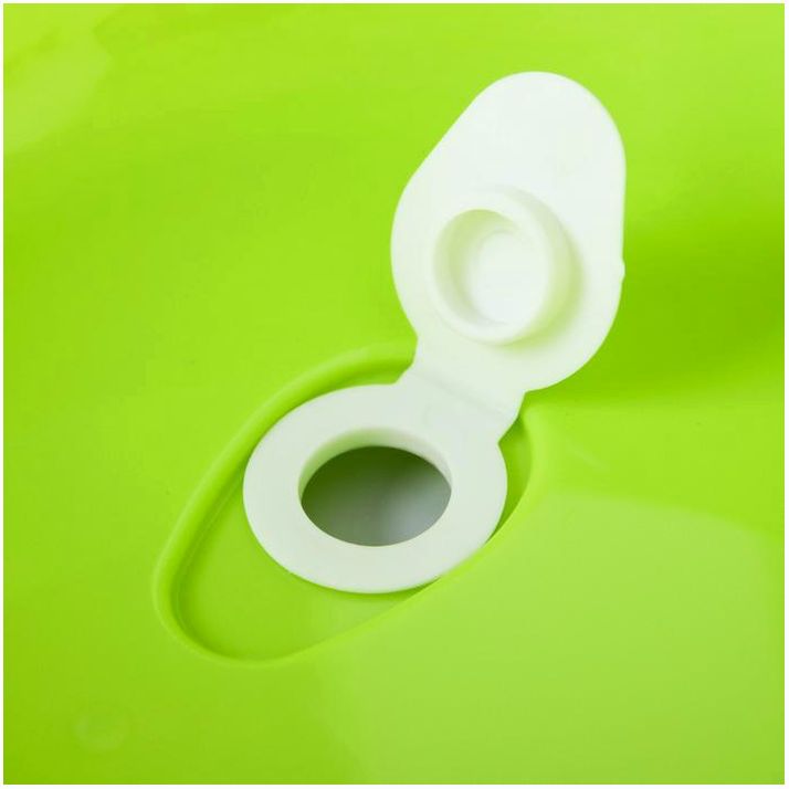 Картинка Ванночка «Буль-Буль», со сливом, 84,5 см., цвет лайм, ковш МИКС (№4407120) от магазина Мир детей Товары для Новорожденных