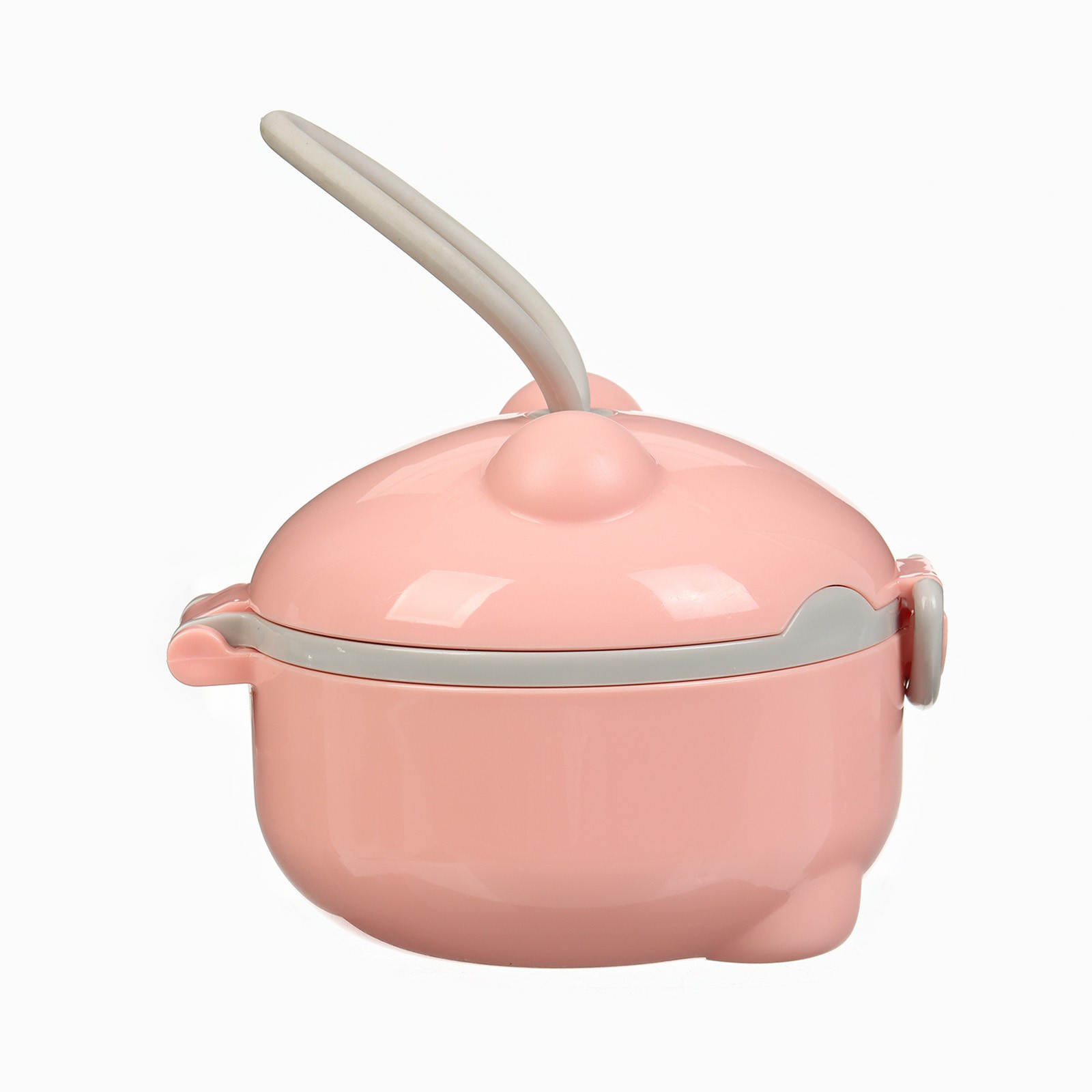 Картинка Контейнер для детского питания Мишка 1, 150 мл, цвет розовый (№10553131) от магазина Мир детей Товары для Новорожденных