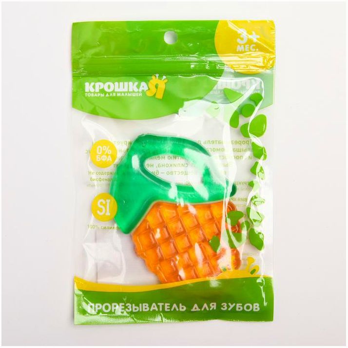 Картинка Прорезыватель охлаждающий «Кукуруза», Крошка Я (№3791273) от магазина Мир детей Товары для Новорожденных
