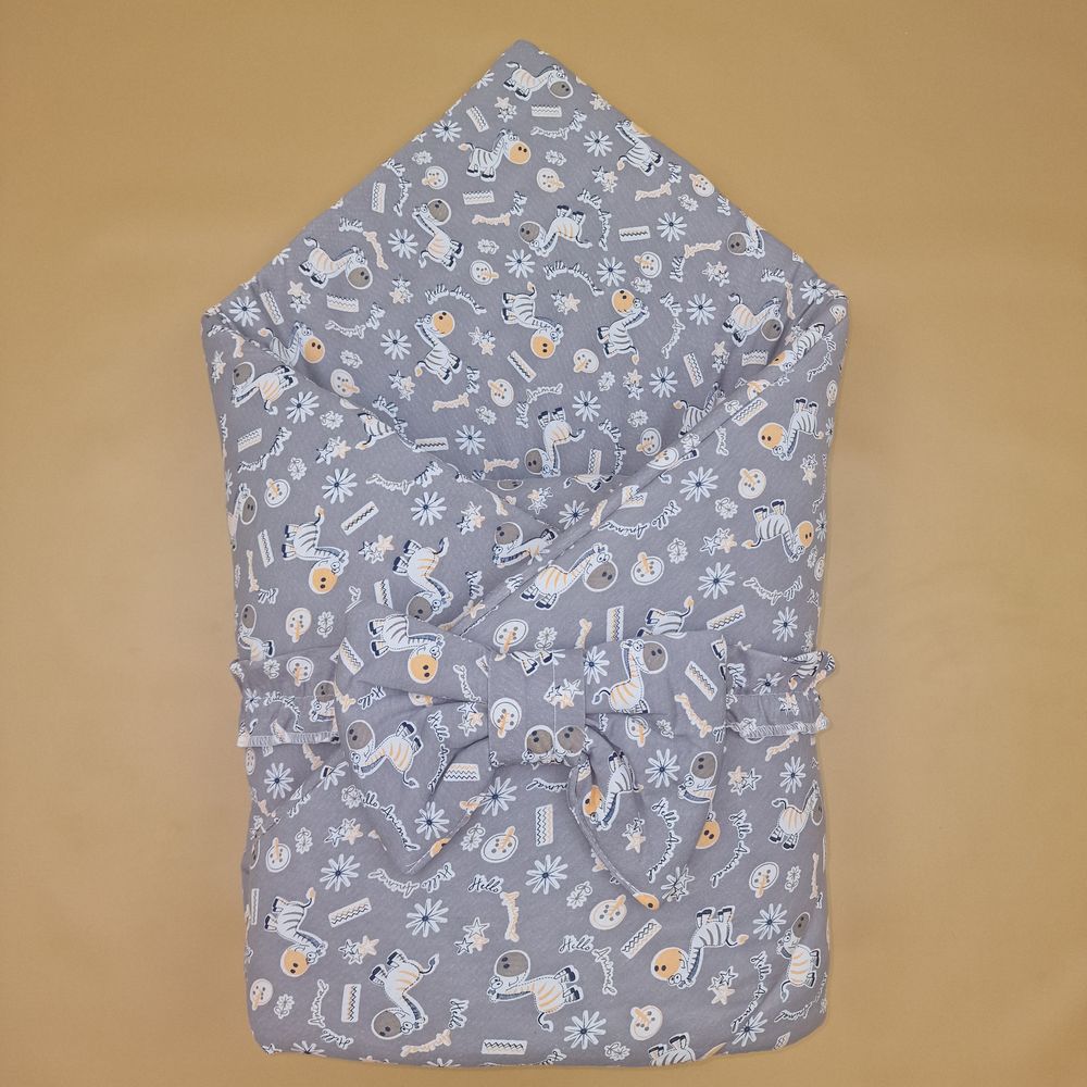 Комплект на выписку 2 пр: одеяло+бант (интерлок) артикул анонс 1893и-0-1_м_02