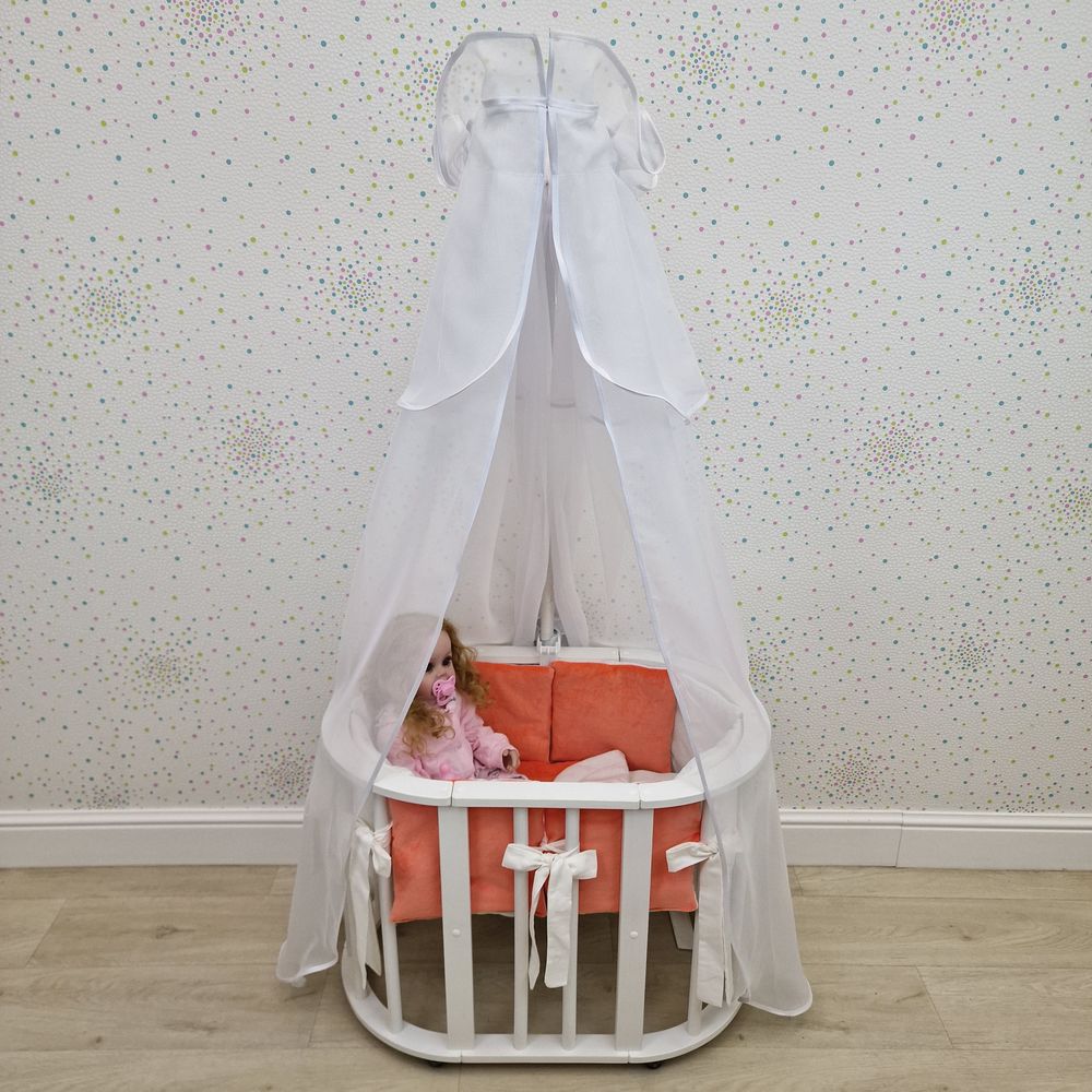 Пеленка для новорожденного с кружевами (бязь) артикул анонс КуклКПБ4_10