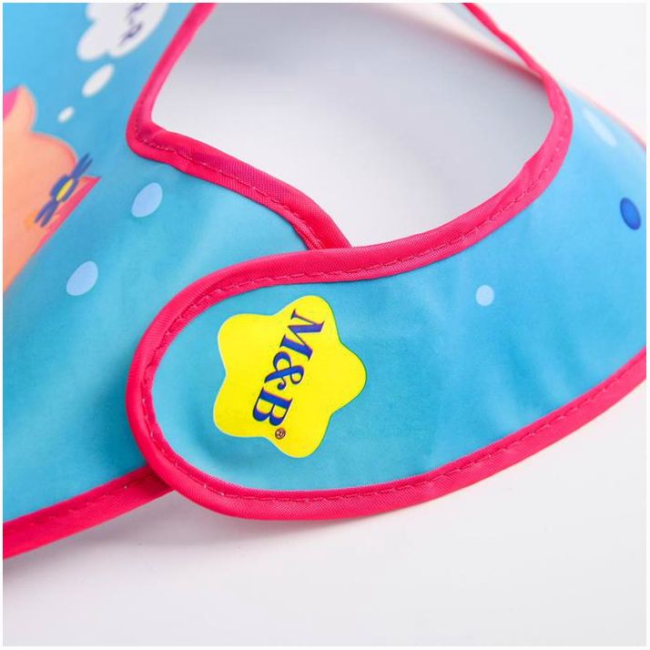 № 4645589 Нагрудник для кормления «ТРЕНД. Которусалка» непромокаемый на липучке, с карманом