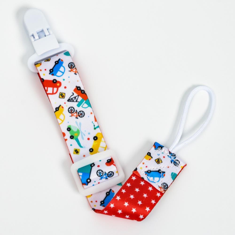 Картинка Держатель для соски - пустышки «Транспорт», на ленте (№7472738) от магазина Мир детей Товары для Новорожденных