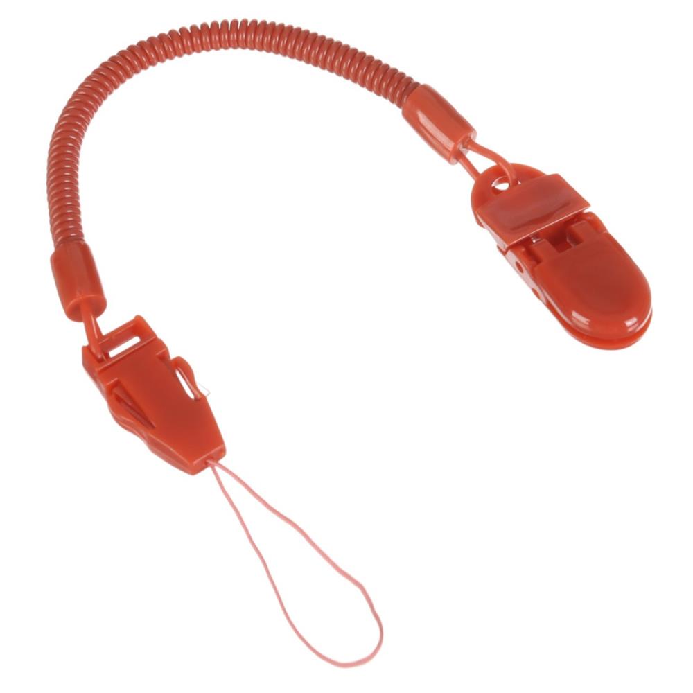 № 9887468 Соска - пустышка ортодонтическая, силикон, +6 мес., с держателем, цвет вишневый