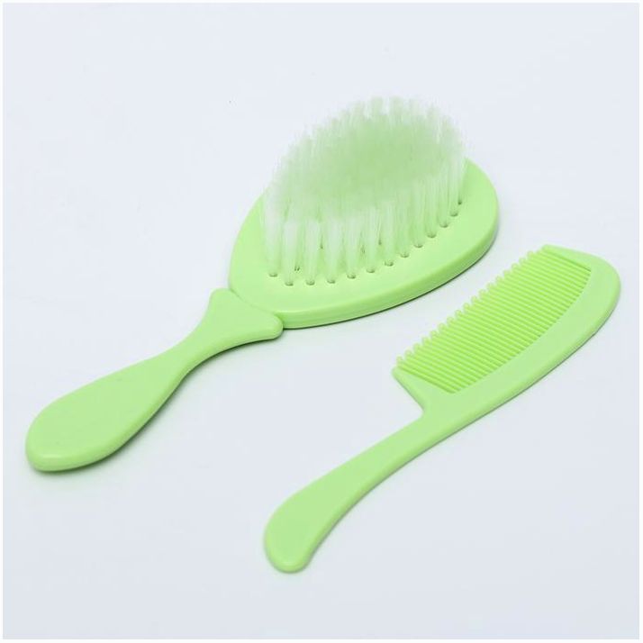 Набор детских расчесок, 2 шт., цвет МИКС голубой/бирюзовый артикул анонс 4770934