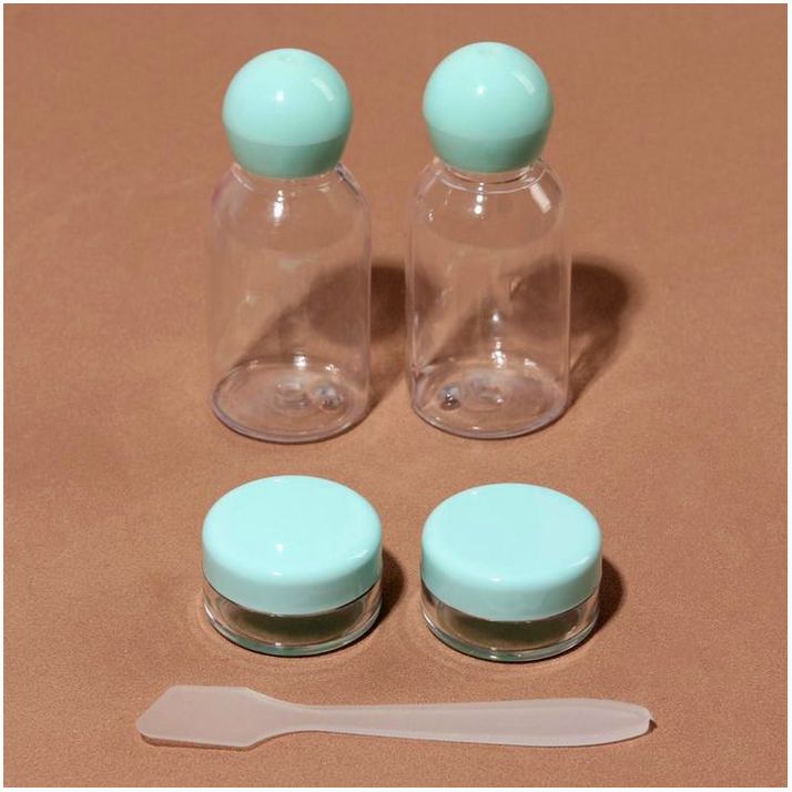 № 1527362 Набор для хранения, в чехле, 5 предметов, цвет МИКС