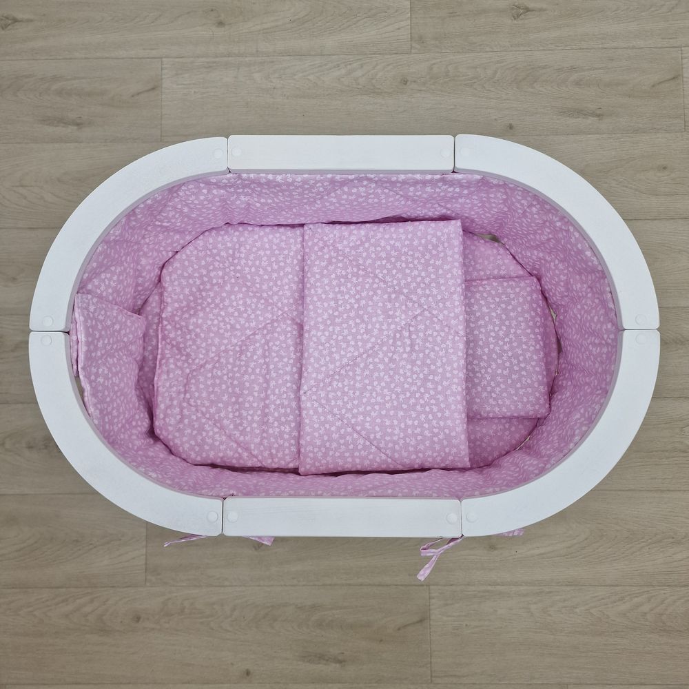 Пеленка для новорожденного с кружевами (бязь) артикул анонс КуклКПБ5_25