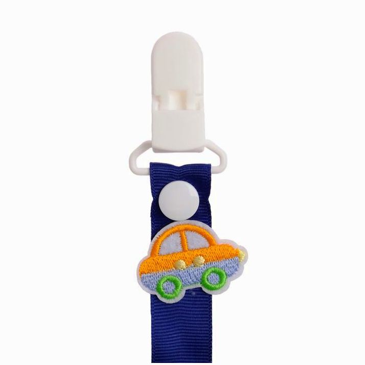 Картинка Держатель для соски - пустышки , ниблера «Счастливый малыш» на ленте (№2792854) от магазина Мир детей Товары для Новорожденных