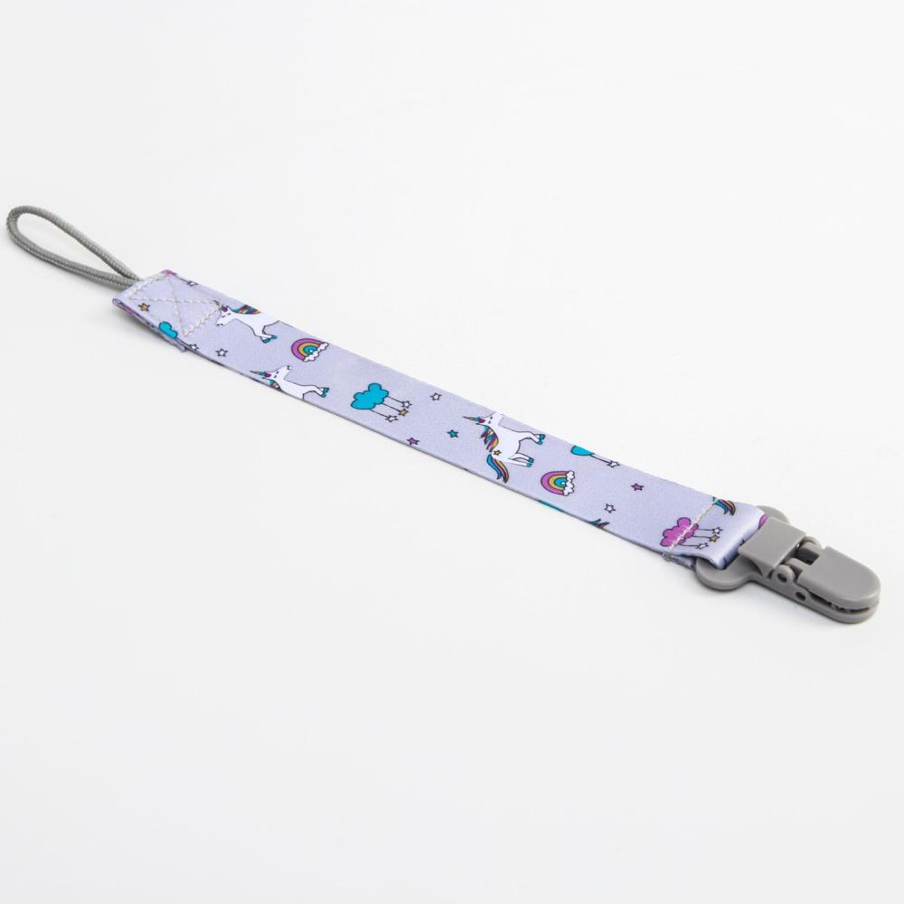 Картинка Держатель для соски - пустышки «Единороги», на ленте (№5421487) от магазина Мир детей Товары для Новорожденных