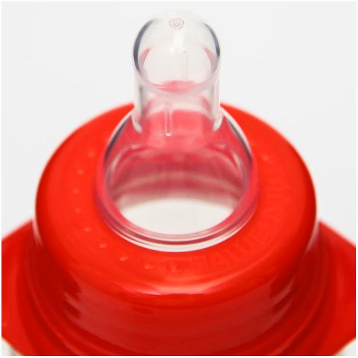 Картинка Бутылочка для кормления «Арбузный фреш», классическое горло, от 0 мес, 250 мл., цилиндр, с ручками (№5399485) от магазина Мир детей Товары для Новорожденных