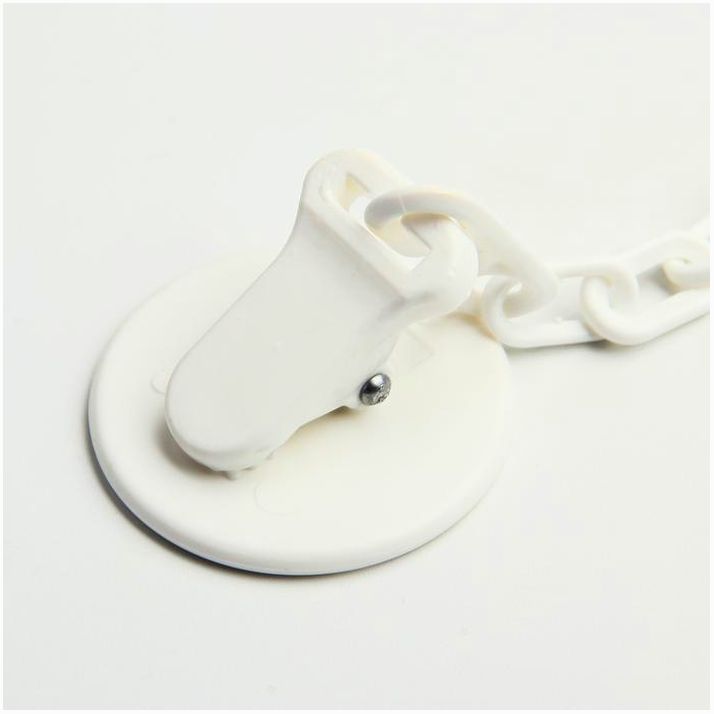 Картинка Соска-пустышка латексная классическая с кольцом «Я люблю папу», на цепочке с прищепкой, от 0 мес. (№1476828) от магазина Мир детей Товары для Новорожденных