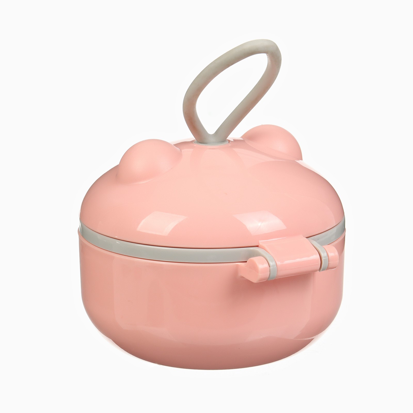 Картинка Контейнер для детского питания Мишка 1, 150 мл, цвет розовый (№10553131) от магазина Мир детей Товары для Новорожденных