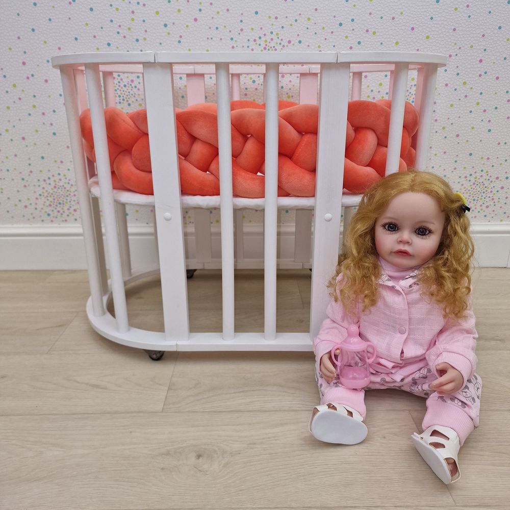 Пеленка для новорожденного с кружевами (бязь) артикул анонс КуклКПБ2_12