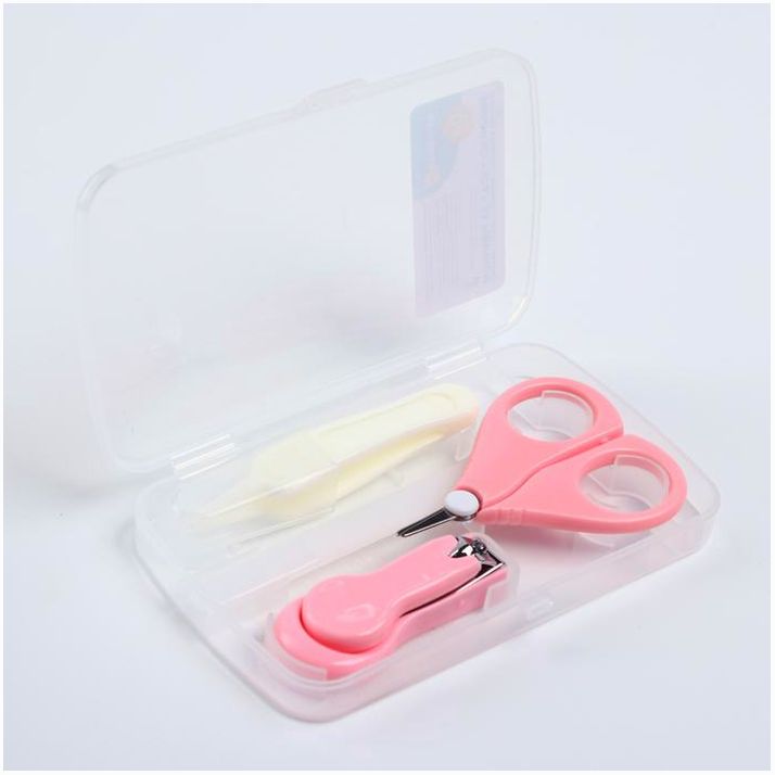 № 4350281 Набор по уходу за ребенком, 4 предмета, цвет розовый