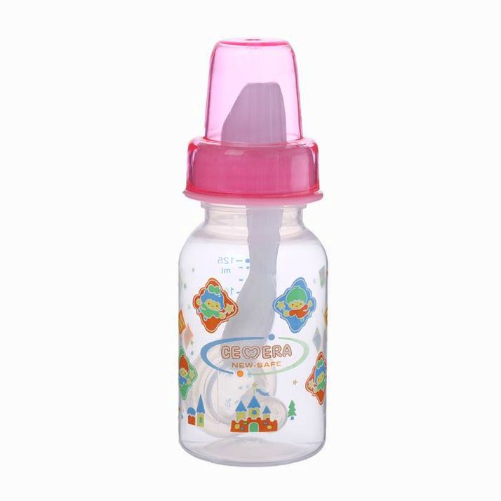 Картинка Бутылочка 3 в 1, в комплекте ложка и носик-поильник, 125 мл, от 0 мес., цвета МИКС (№1303167) от магазина Мир детей Товары для Новорожденных