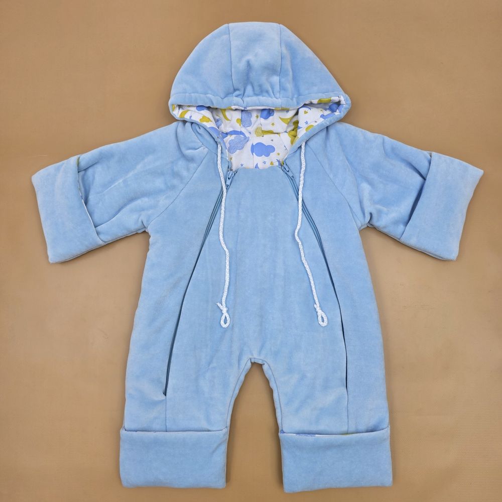 Комбинезон №17 (верх футер/плюш, вставка футер/плюш, внутри футер/плюш) ассорти артикул анонс 0396-56МД