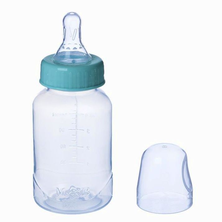 № 2969797 Бутылочка для кормления, классическое горло, 150 мл., от 0 мес., цвет бирюзовый