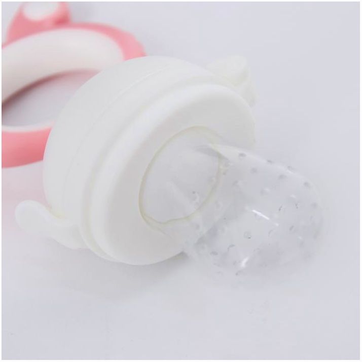 Картинка Ниблер с силиконовой сеточкой, вращ.поршень, цвет розовый (№4780628) от магазина Мир детей Товары для Новорожденных