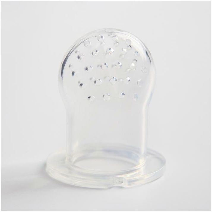 № 1886158 Ниблер силиконовый, погремушка на ручке, цвет МИКС